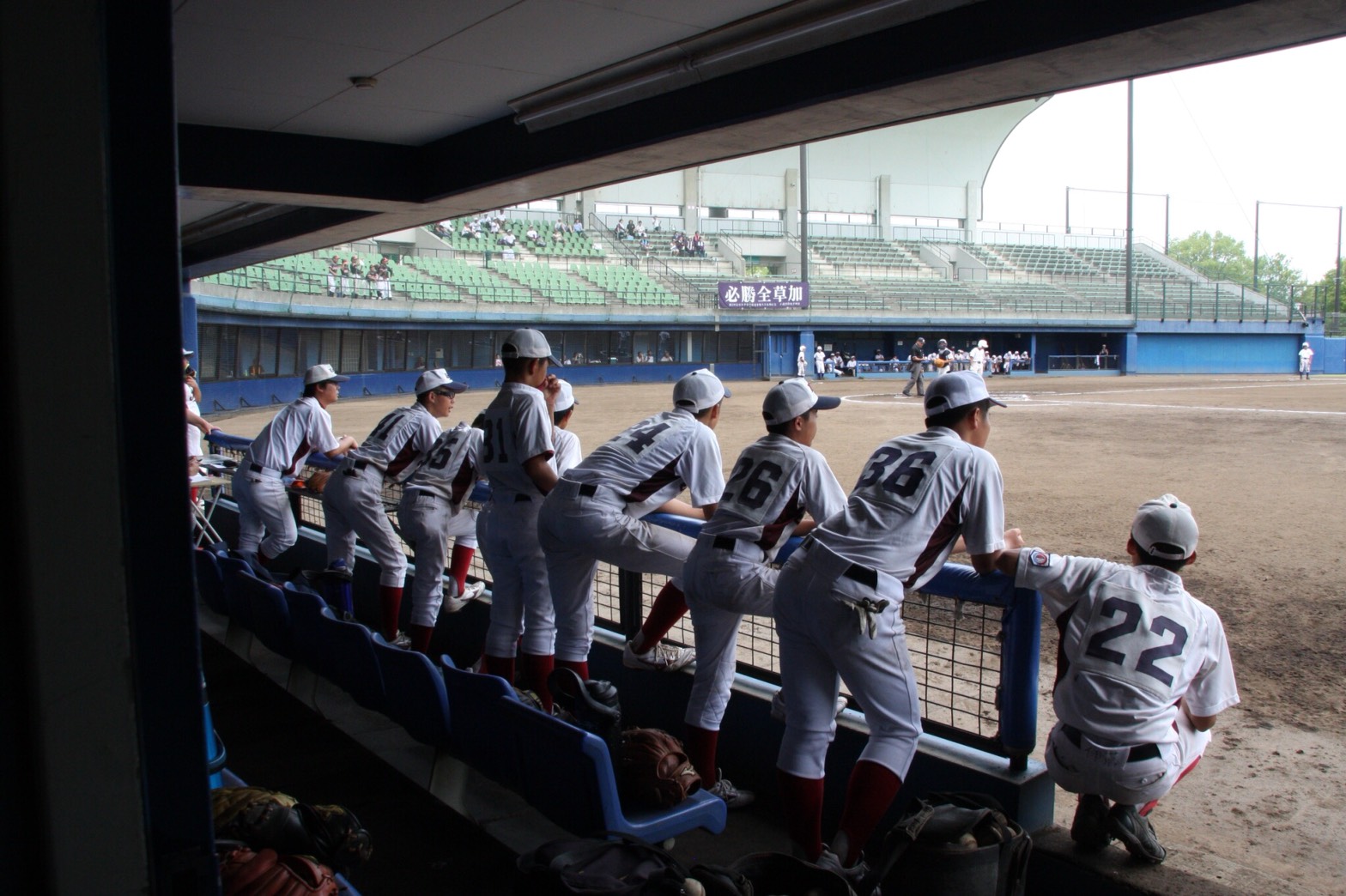 草加ボーイズ交流戦22期生